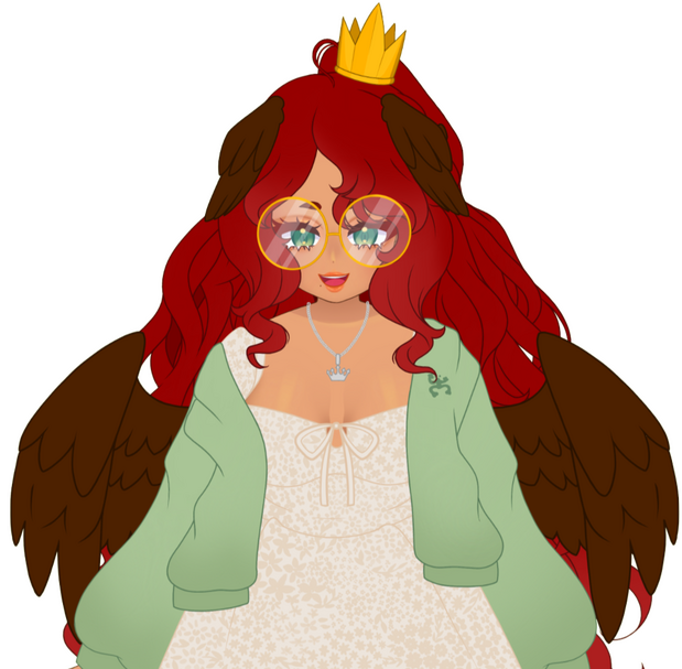 Model with Cardigan and Necklace